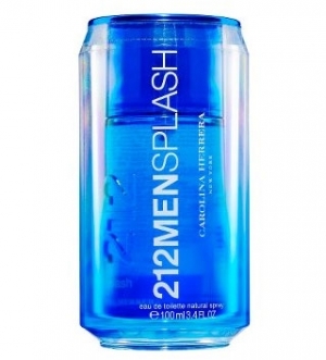 212 splash blue carolina herrera