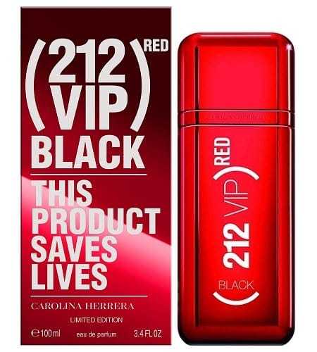 212 vip black red carolina herrera