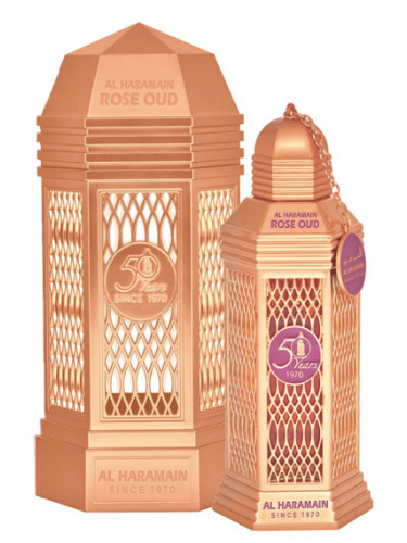 50 years rose oud perfumes by al haramain