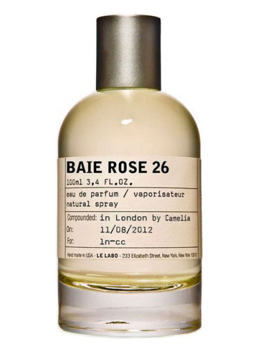 baie rose 26 chicago le labo