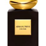 cuir noir giorgio armani