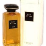 eau my sin perfumes by lanvin