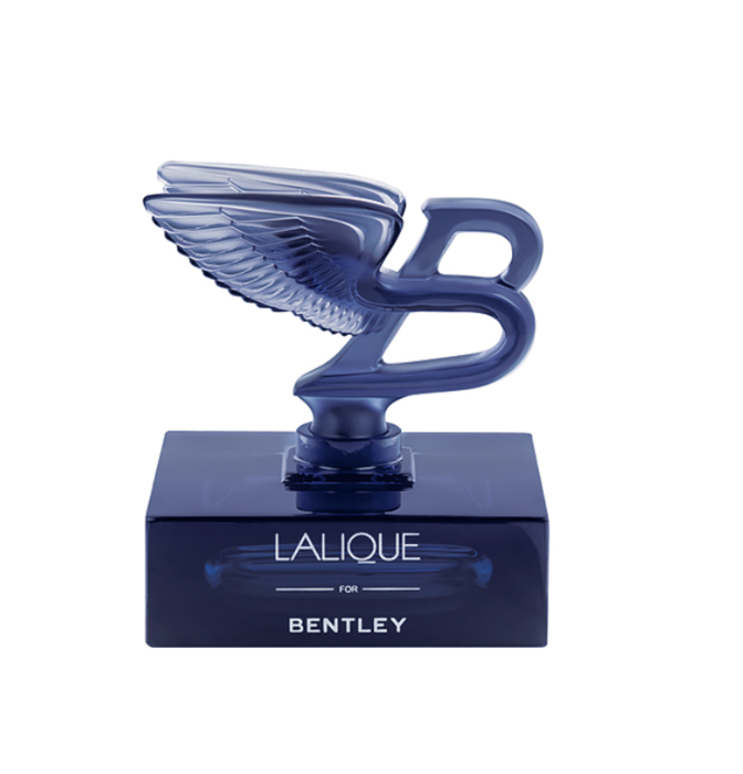 edition blue crystal lalique for bentley perfumes by lalique