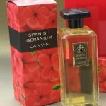 geranium despagne spanish geranium perfumes by lanvin