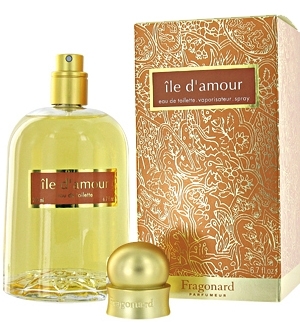 ile damour perfumes by fragonard