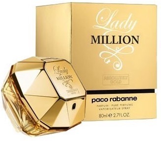 lady million absolutely gold perfumes by paco rabanne