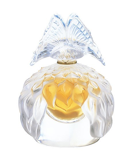 lalique de lalique butterfly crystal flacon perfumes by lalique