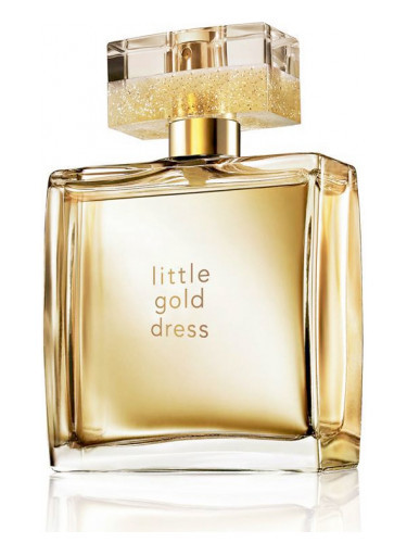 little gold dress avon