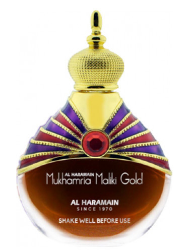 mukhamria maliki gold perfumes by al haramain