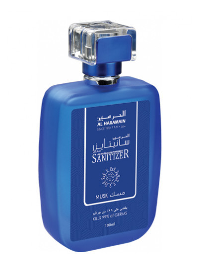 musk sanitizer perfumes by al haramain