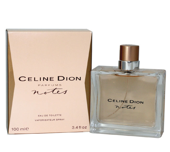 notes perfumes by celine dion