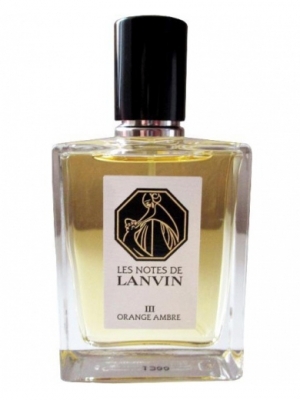 orange ambre perfumes by lanvin