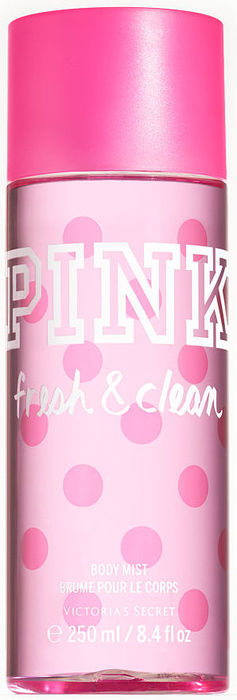 pink fresh clean body mist perfumes by victorias secret