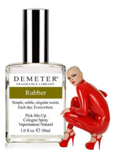 rubber perfumes by demeter