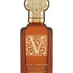 v for women fruity floral with dark plum perfumes by clive christian