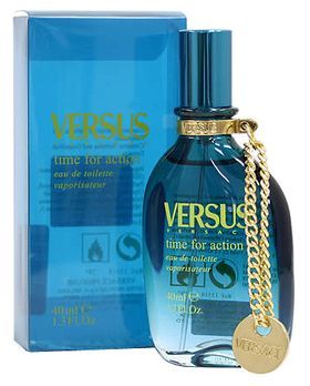 versus time for action versace