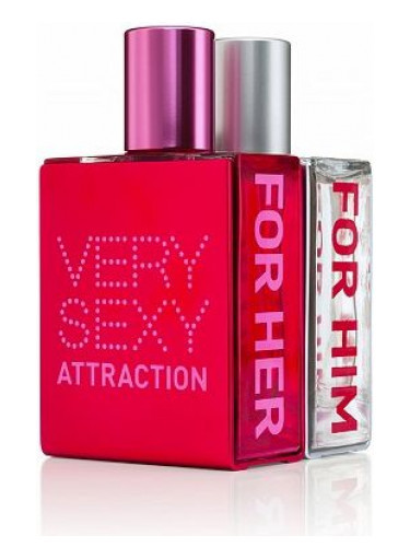 very sexy attraction for her perfumes by victorias secret