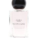 zara woman peach blooming rose zara