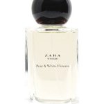 zara woman pear white flowers zara